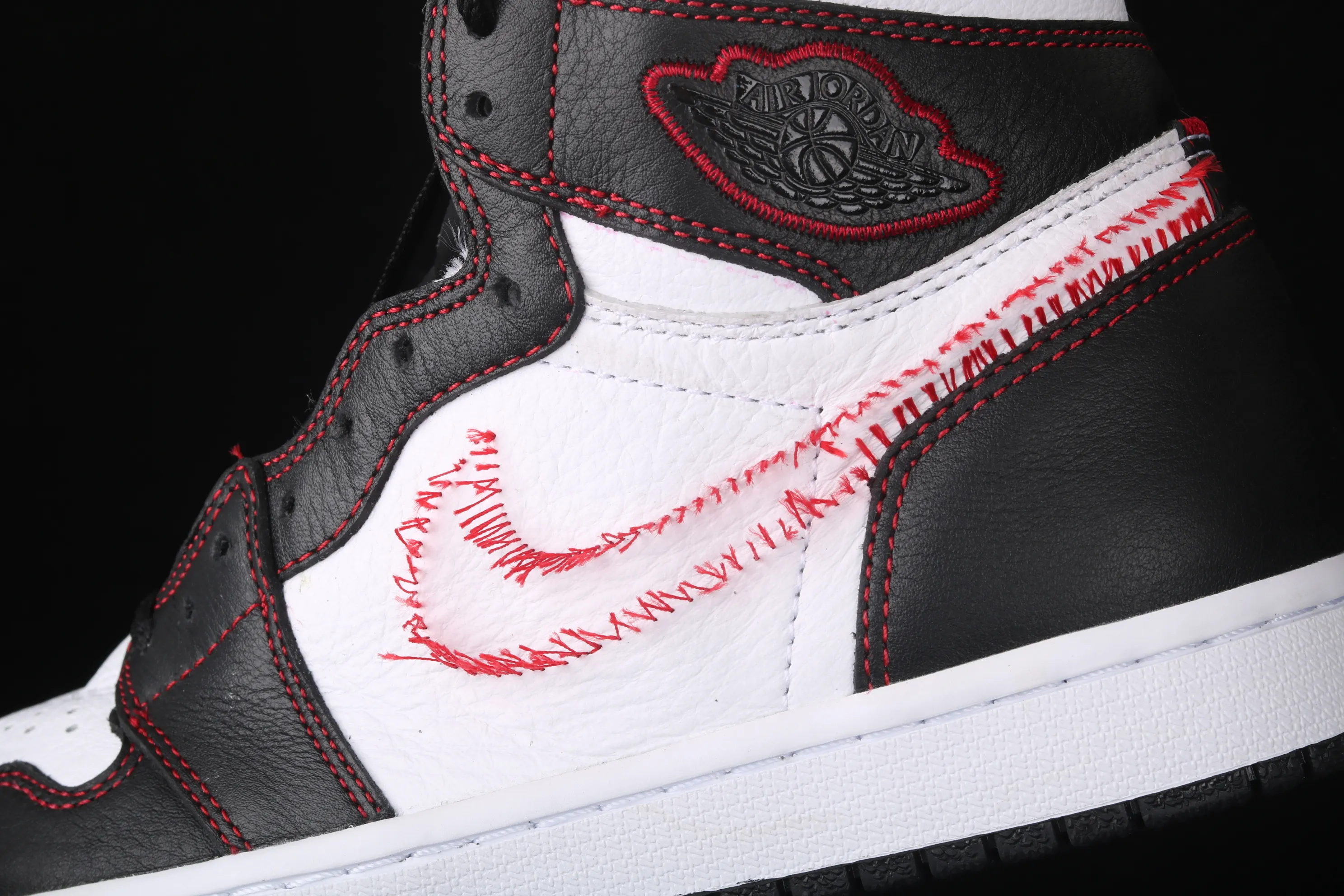 All categories Air Jordan Jordan series basketball shoes Air Jordan 1 High Air Jordan 1 "Dynamic Yellow" AJ1 black and white contrast stitching hook basketball shoes CD6579-071